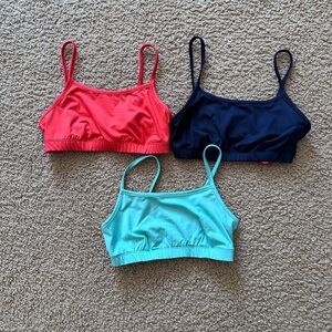 Set of Three Lotto sports bras